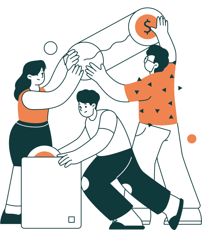 Proventus accounting team illustration